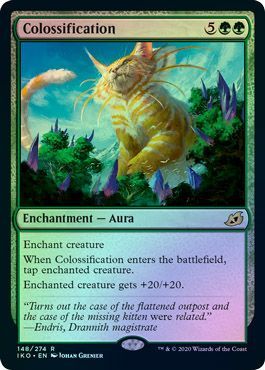 Colossification 148 274 Foil Ikoria Lair of Behemoths Foil Singles Colossification 148 274 Foil Ikoria Lair of Behemoths Foil Singles