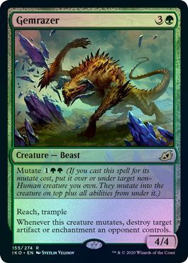 Gemrazer 155 274 Foil Ikoria Lair of Behemoths Foil Singles Gemrazer 155 274 Foil Ikoria Lair of Behemoths Foil Singles