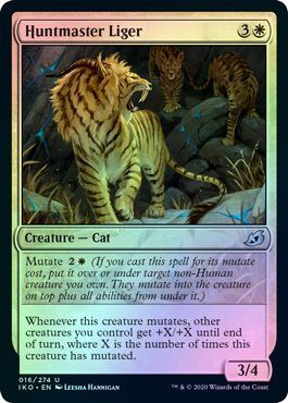 Huntmaster Liger 016 274 Foil Ikoria Lair of Behemoths Foil Singles Huntmaster Liger 016 274 Foil Ikoria Lair of Behemoths Foil Singles