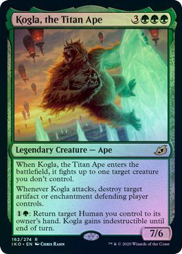 Kogla the Titan Ape 162 274 Foil Ikoria Lair of Behemoths Foil Singles Kogla the Titan Ape 162 274 Foil Ikoria Lair of Behemoths Foil Singles
