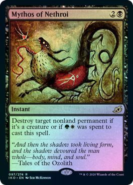 Mythos of Nethroi 097 274 Foil Ikoria Lair of Behemoths Foil Singles Mythos of Nethroi 097 274 Foil Ikoria Lair of Behemoths Foil Singles