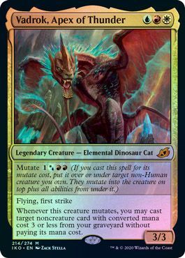 Vadrok Apex of Thunder 214 274 Foil Ikoria Lair of Behemoths Foil Singles Vadrok Apex of Thunder 214 274 Foil Ikoria Lair of Behemoths Foil Singles