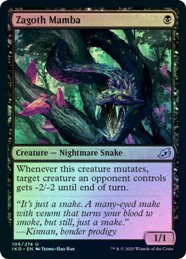 Zagoth Mamba 106 274 Foil Zagoth Mamba 106 274 Foil