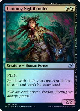 Cunning Nightbonder 219 274 Foil Ikoria Lair of Behemoths Foil Singles Cunning Nightbonder 219 274 Foil Ikoria Lair of Behemoths Foil Singles