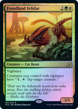 Frondland Felidar 186 274 Foil Ikoria Lair of Behemoths Foil Singles Frondland Felidar 186 274 Foil Ikoria Lair of Behemoths Foil Singles