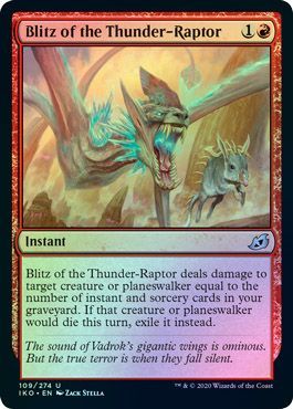 Blitz of the Thunder Raptor 109 274 Foil Ikoria Lair of Behemoths Foil Singles Blitz of the Thunder Raptor 109 274 Foil Ikoria Lair of Behemoths Foil Singles