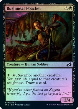 Bushmeat Poacher 077 274 Foil Ikoria Lair of Behemoths Foil Singles Bushmeat Poacher 077 274 Foil Ikoria Lair of Behemoths Foil Singles