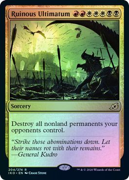 Ruinous Ultimatum 204 274 Foil Ruinous Ultimatum 204 274 Foil