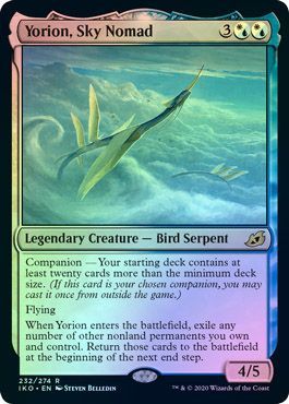 Yorion Sky Nomad 232 274 Foil Ikoria Lair of Behemoths Foil Singles Yorion Sky Nomad 232 274 Foil Ikoria Lair of Behemoths Foil Singles