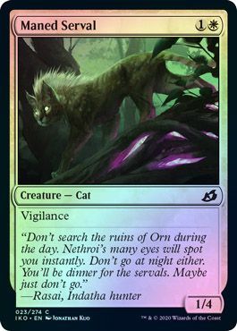 Maned Serval 023 274 Foil Ikoria Lair of Behemoths Foil Singles Maned Serval 023 274 Foil Ikoria Lair of Behemoths Foil Singles