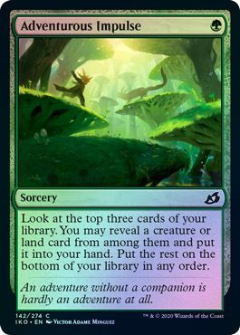 Adventurous Impulse 142 274 Foil Adventurous Impulse 142 274 Foil