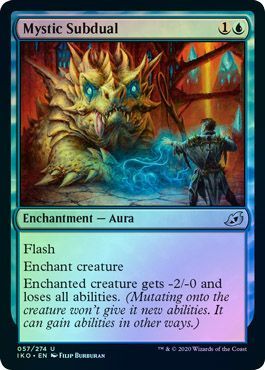 Mystic Subdual 057 274 Foil Mystic Subdual 057 274 Foil