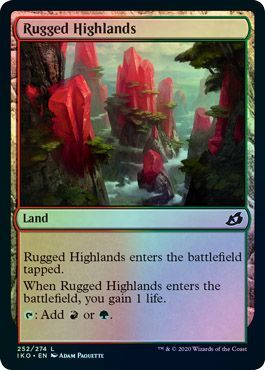Rugged Highlands 252 274 Foil Rugged Highlands 252 274 Foil
