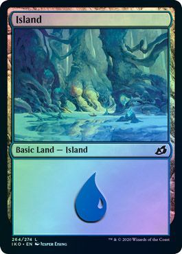 Island 264 274 Foil Ikoria Lair of Behemoths Foil Singles Island 264 274 Foil Ikoria Lair of Behemoths Foil Singles