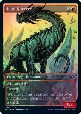Cloudpiercer 291 Alternate Art Showcase Foil Ikoria Lair of Behemoths Foil Singles Cloudpiercer 291 Alternate Art Showcase Foil Ikoria Lair of Behemoths Foil Singles
