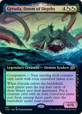 Gyruda Doom of Depths 351 Extended Art Foil Gyruda Doom of Depths 351 Extended Art Foil