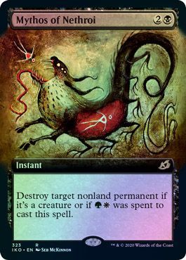 Mythos of Nethroi 323 Extended Art Foil Ikoria Lair of Behemoths Foil Singles Mythos of Nethroi 323 Extended Art Foil Ikoria Lair of Behemoths Foil Singles