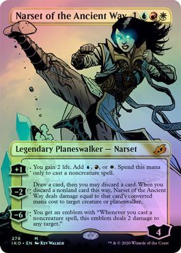 Narset of the Ancient Way 278 Alternate Art Borderless Showcase Foil Ikoria Lair of Behemoths Foil Singles Narset of the Ancient Way 278 Alternate Art Borderless Showcase Foil Ikoria Lair of Behemoths Foil Singles