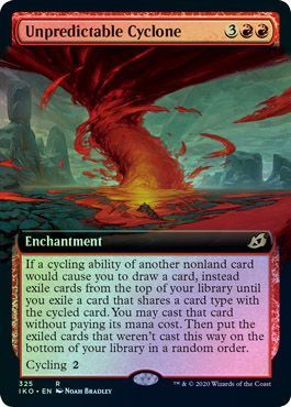 Unpredictable Cyclone 325 Extended Art Foil Ikoria Lair of Behemoths Foil Singles Unpredictable Cyclone 325 Extended Art Foil Ikoria Lair of Behemoths Foil Singles