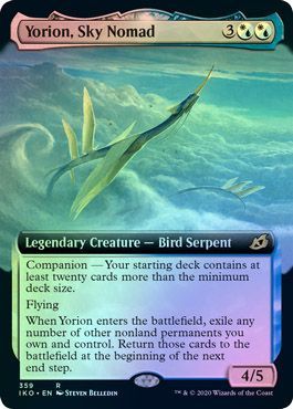 Yorion Sky Nomad 359 Extended Art Foil Ikoria Lair of Behemoths Foil Singles Yorion Sky Nomad 359 Extended Art Foil Ikoria Lair of Behemoths Foil Singles