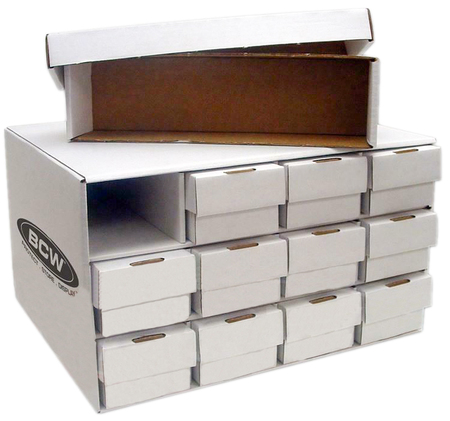 9600ct Card House Storage Box w/ 12 800ct Boxes (HOUSE--12-802) (BCW)