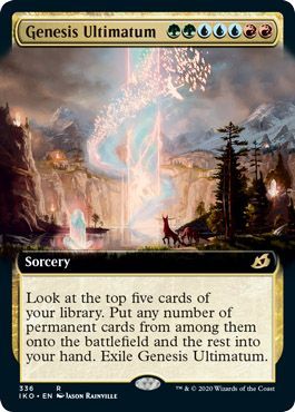 Genesis Ultimatum 336 Extended Art Ikoria Lair of Behemoths Singles Genesis Ultimatum 336 Extended Art Ikoria Lair of Behemoths Singles