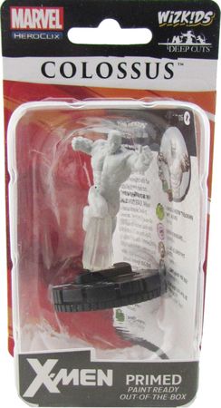Colossus 016 Deep Cuts Unpainted Marvel Heroclix WZK73997 Colossus 016 Deep Cuts Unpainted Marvel Heroclix WZK73997