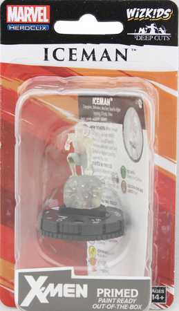 Iceman 017 Deep Cuts Unpainted Marvel Heroclix WZK73998 Iceman 017 Deep Cuts Unpainted Marvel Heroclix WZK73998