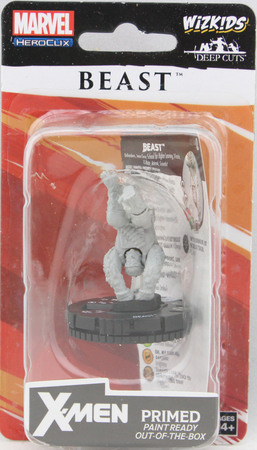Beast 011 Deep Cuts Unpainted Marvel Heroclix WZK73990 Beast 011 Deep Cuts Unpainted Marvel Heroclix WZK73990