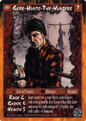 Gere Hunts the Hunters Limited Gere Hunts the Hunters Limited