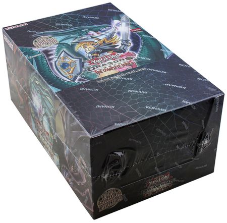 YuGiOh Dragons of Legend The Complete Series Booster CDU Sealed Display Box of 8 