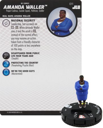 Amanda Waller 011 DC Justice League Unlimited Heroclix Justice League Unlimited Singles Amanda Waller 011 DC Justice League Unlimited Heroclix Justice League Unlimited Singles