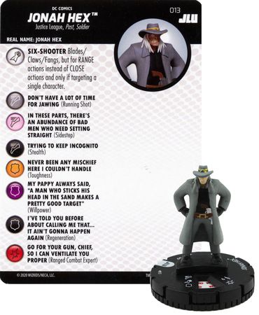 Jonah Hex 013 DC Justice League Unlimited Heroclix Justice League Unlimited Singles Jonah Hex 013 DC Justice League Unlimited Heroclix Justice League Unlimited Singles