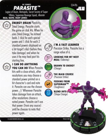 Parasite 041b DC Justice League Unlimited Heroclix Justice League Unlimited Singles Parasite 041b DC Justice League Unlimited Heroclix Justice League Unlimited Singles