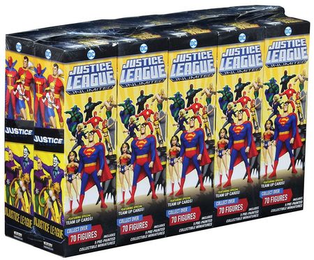 Justice League Unlimited Sealed Brick of 10 Booster Packs DC Heroclix Justice League Unlimited Sealed Brick of 10 Booster Packs DC Heroclix