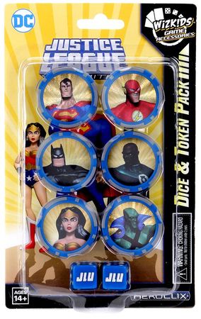 Justice League Unlimited Dice and Token Set DC Heroclix Justice League Unlimited Dice and Token Set DC Heroclix