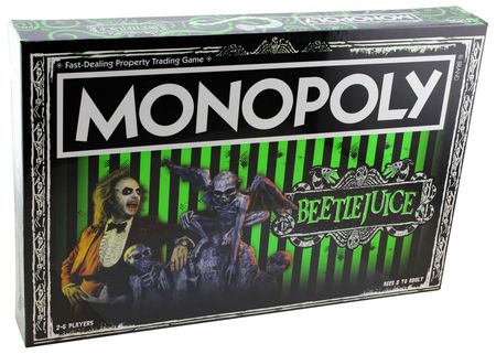 Monopoly Beetlejuice Edition Board Game USAopoly Monopoly Beetlejuice Edition Board Game USAopoly
