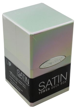 Ultra Pro Satin Iridescent Tower Deck Box UP15338 Gaming Storage Ultra Pro Satin Iridescent Tower Deck Box UP15338 Gaming Storage