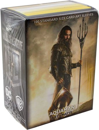 Dragon Shield Matte Aquaman 100ct Standard Size Sleeves AT 16017 Dragon Shield Matte Aquaman 100ct Standard Size Sleeves AT 16017