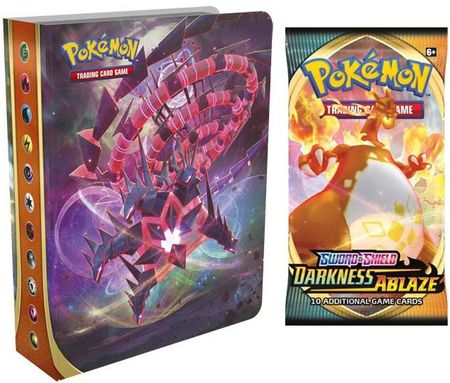 Pokemon Sword Shield Darkness Ablaze Mini Binder w Bonus Booster Pack Binders Portfolios Pokemon Sword Shield Darkness Ablaze Mini Binder w Bonus Booster Pack Binders Portfolios