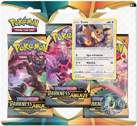 Pokemon TCG Sword & Shield Lost Origin 3-Pack Blisters Set of 2