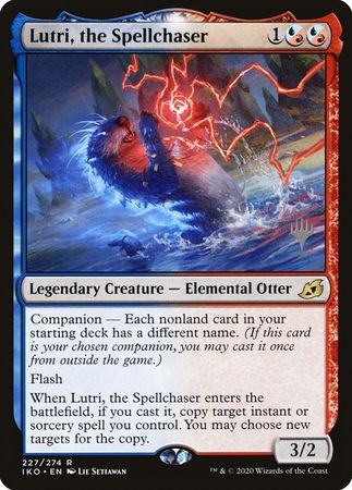 Lutri the Spellchaser 227 274 Silver Stamped Ikoria Silver Stamped Non Foil Singles Lutri the Spellchaser 227 274 Silver Stamped Ikoria Silver Stamped Non Foil Singles