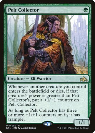 Pelt Collector 141 259 Silver Stamped 