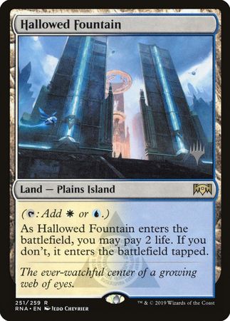 Hallowed Fountain 251 259 Silver Stamped Ravnica Allegiance Silver Stamped Non Foil Singles Hallowed Fountain 251 259 Silver Stamped Ravnica Allegiance Silver Stamped Non Foil Singles