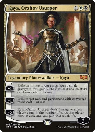 Kaya Orzhov Usurper 186 259 Silver Stamped Kaya Orzhov Usurper 186 259 Silver Stamped