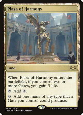 Plaza of Harmony 254 259 Silver Stamped Ravnica Allegiance Silver Stamped Non Foil Singles Plaza of Harmony 254 259 Silver Stamped Ravnica Allegiance Silver Stamped Non Foil Singles