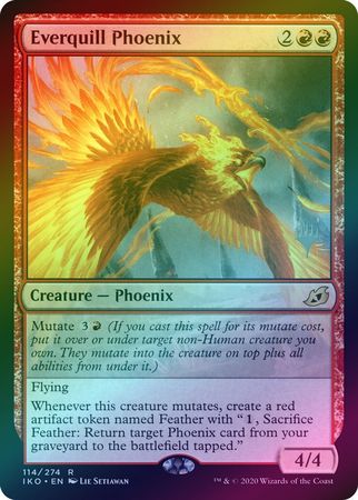 Everquill Phoenix 114 274 Silver Stamped Foil 