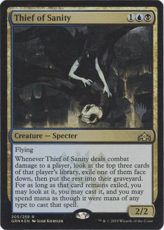 Thief of Sanity 205 259 Silver Stamped Foil Thief of Sanity 205 259 Silver Stamped Foil