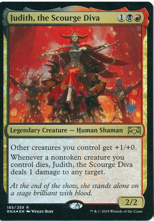 Judith the Scourge Diva 185 259 Silver Stamped Foil Judith the Scourge Diva 185 259 Silver Stamped Foil
