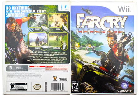 Far Cry Vengeance Video Game Wii Nintendo Wii Far Cry Vengeance Video Game Wii Nintendo Wii